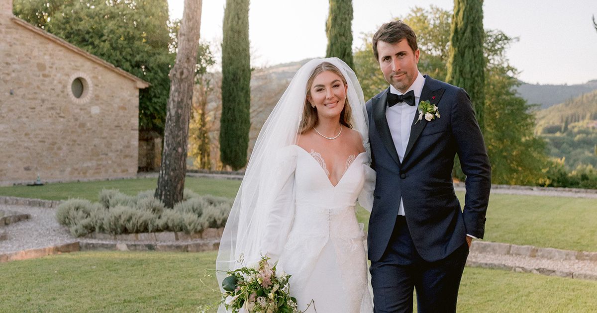 Un mariage en Italie dans un château vieux de 1 000 ans