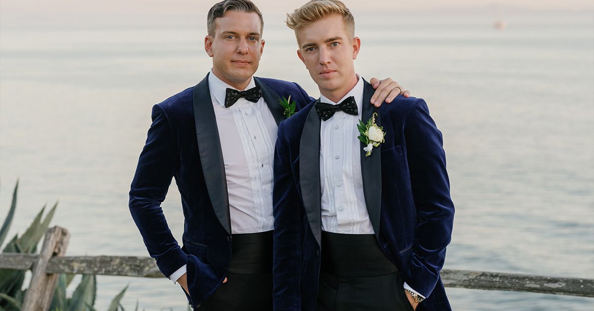 Un mariage avant-gardiste à Santa Barbara avec un spectacle de drones