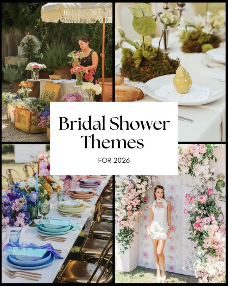 55 thèmes de fête prénuptiale pour 2026 : idées tendances + classiques intemporels