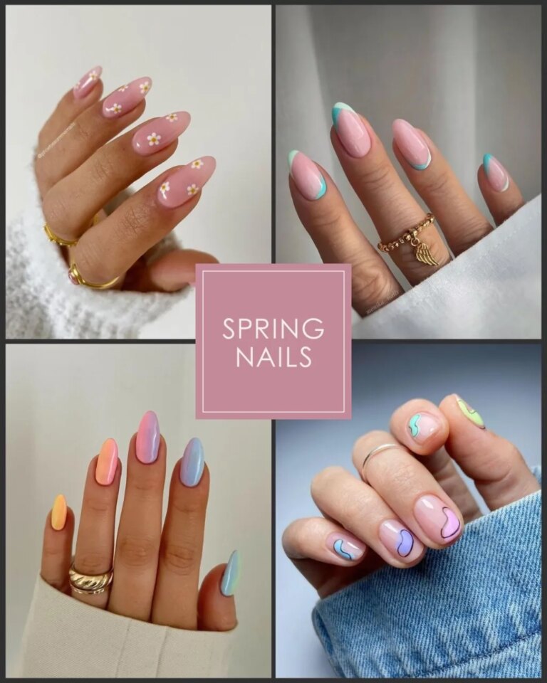 57 idées d'ongles de printemps pour 2026 : tendances, couleurs et designs mignons à essayer