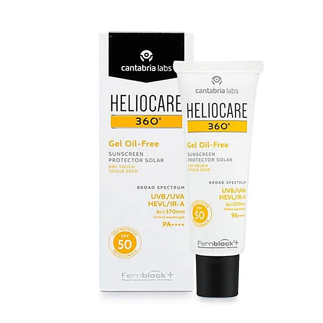Heliocare 360 ​​​​​​Gel sans huile SPF50.