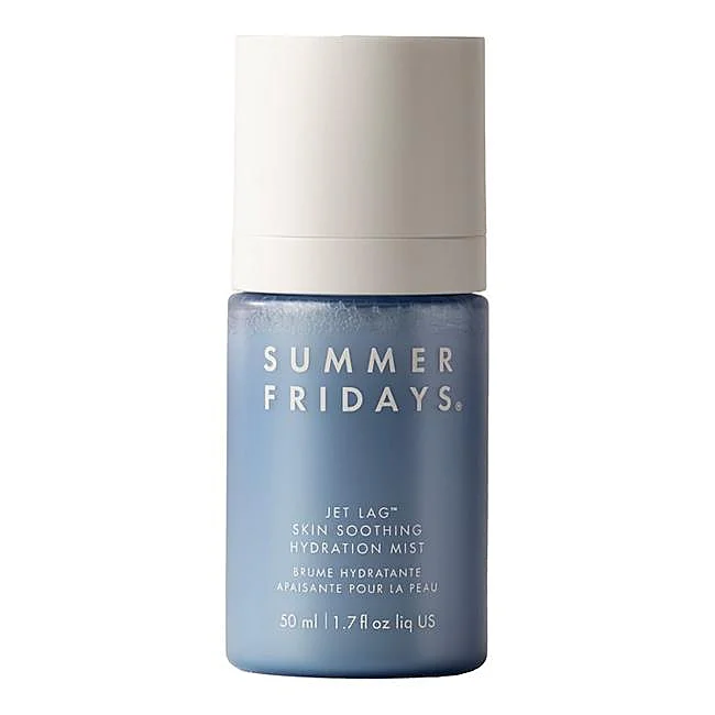 Brume hydratante apaisante pour la peau Jet Lag Summer Fridays.