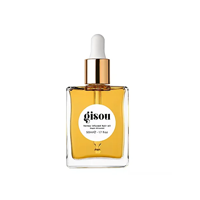 Huile capillaire infusée au miel par Gisou.