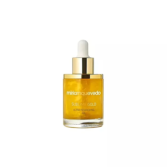 Huile ultra-nourrissante Sublime Gold de Miriam Quevedo.