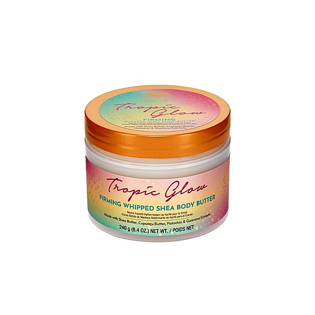 Beurre corporel au karité fouetté Tropic Glow de Tree Hut.