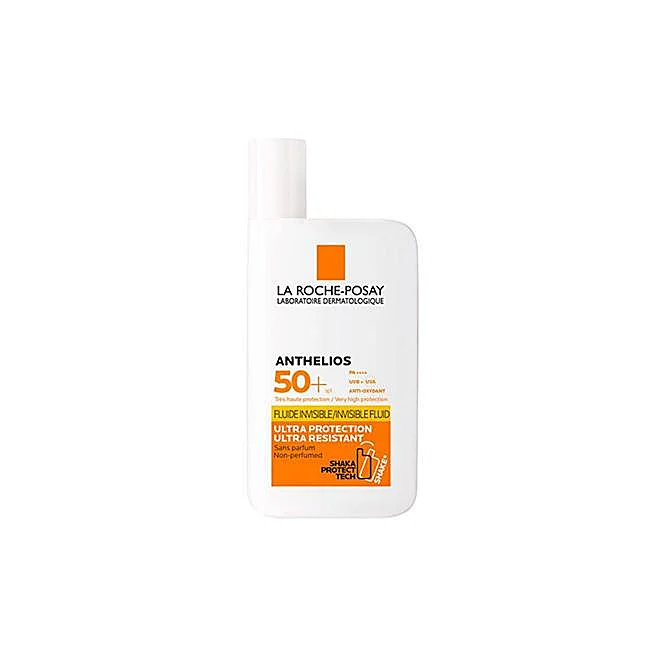 Crème solaire Ultra Protection Anthelios de La Roche Posay.