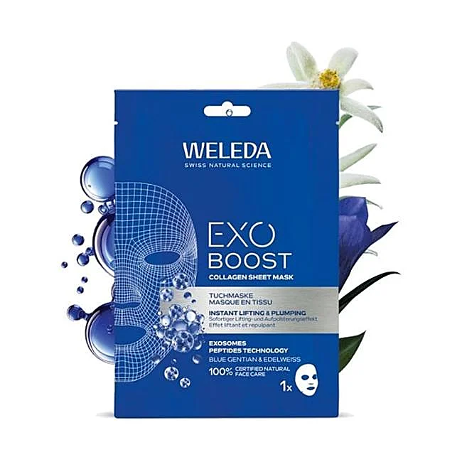 Weleda EXO Boost Masque redensifiant au collagène.