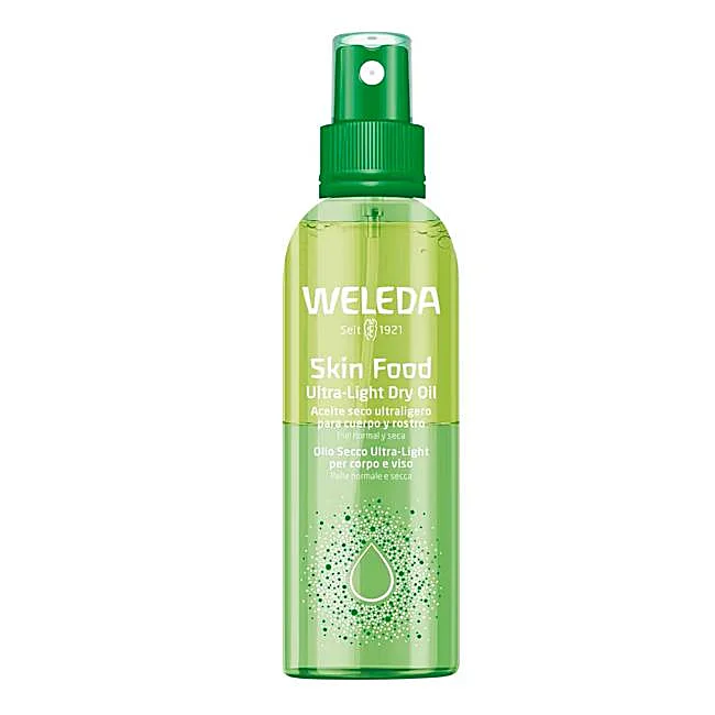 Huile Sèche Skin Food de Weleda.