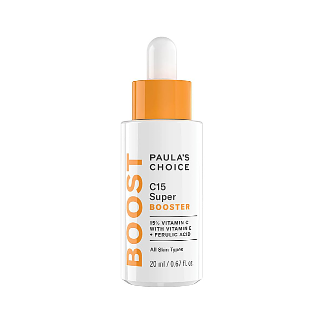 C15 Super Booster de Paula's Choice (46,50 euros) est un sérum qui éclaircit la peau en 15 minutes, sans irritation.