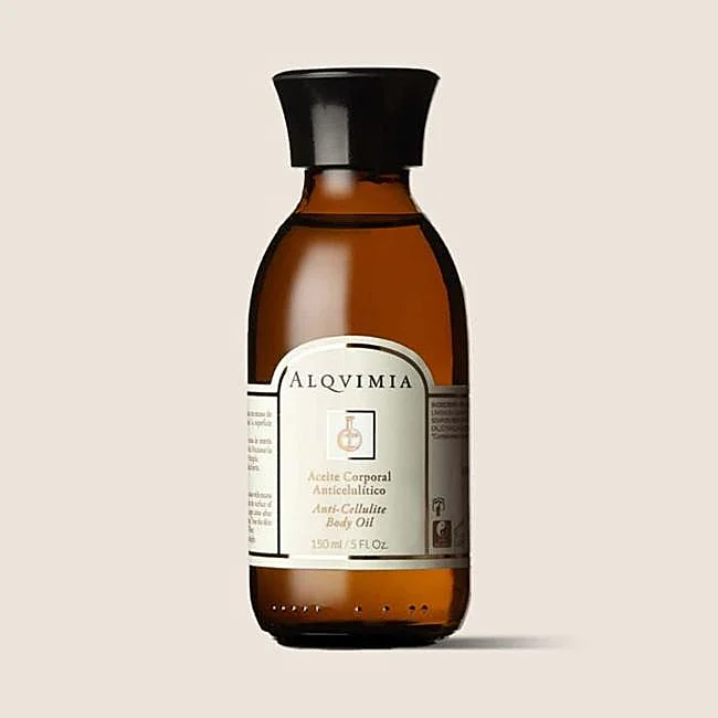 Huile corporelle anti-cellulite Alqvimia.
