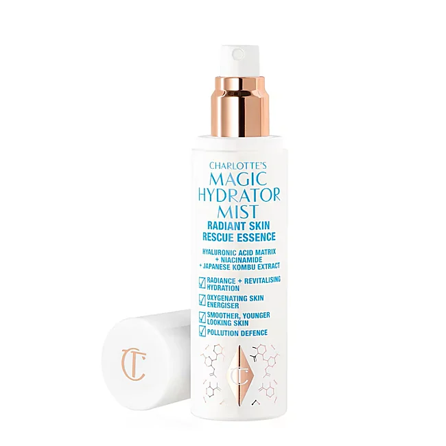 Brume hydratante magique de Charlotte par Charlotte Tilbury.