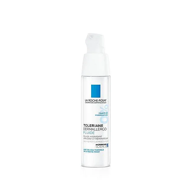 La Roche-Posay Toleriane Dermallergo Fluide crème hydratante légère.