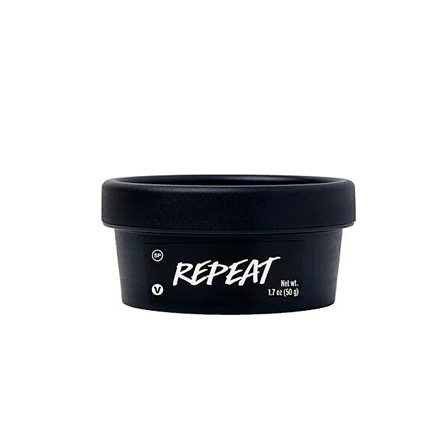 Répétez la crème pour les pieds Lush.