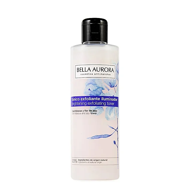 Tonique exfoliant éclaircissant Bella Aurora.