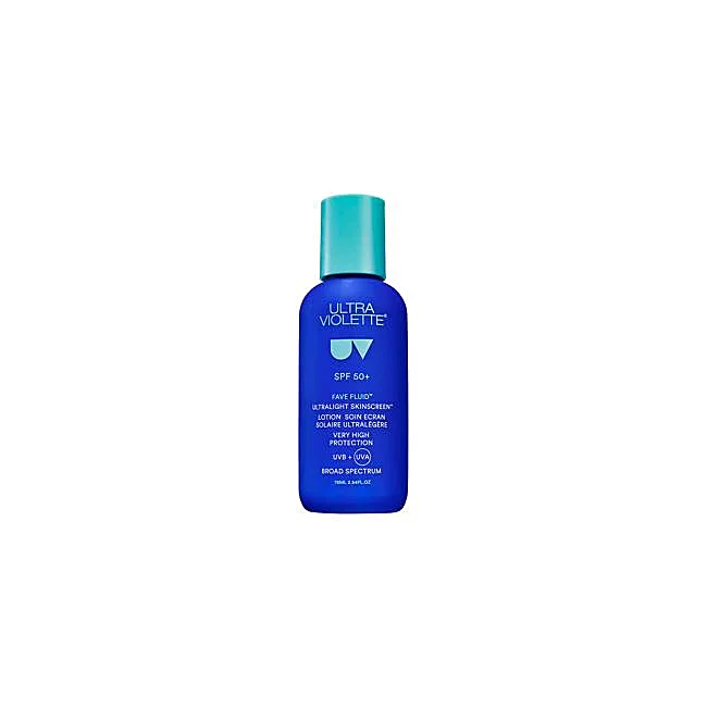 Crème solaire fluide SPF50 Ultra Violette Fave