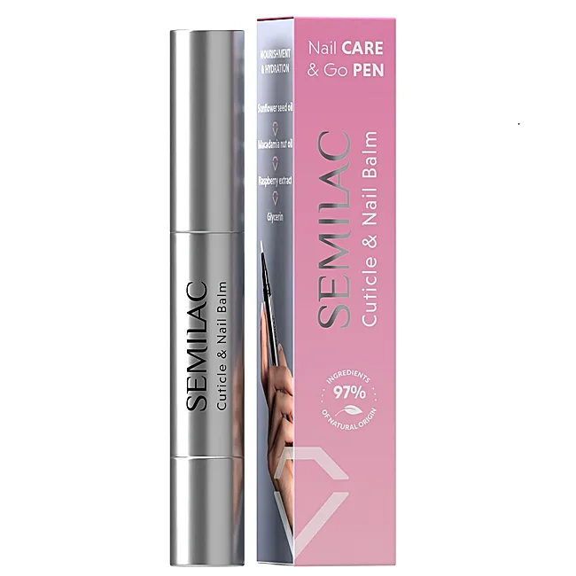 Baume Régénérant Cuticules et Ongles en Stylo de Semilac.