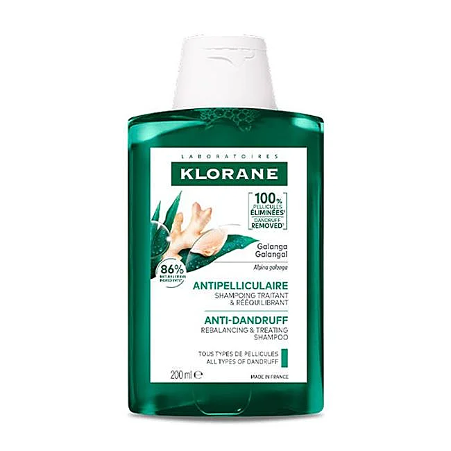 Shampoing Klorane au Galanga.