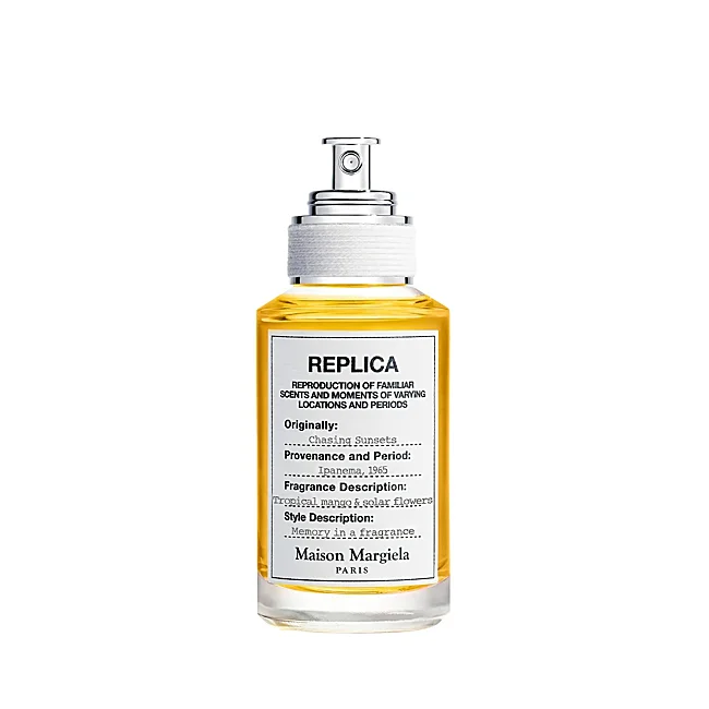 À la poursuite des couchers de soleil par Maison Margiela.