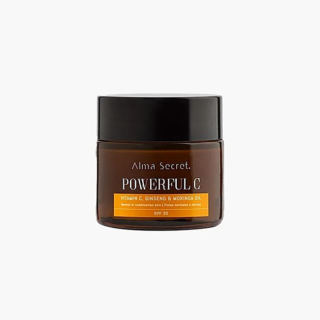 C puissant avec Vit. C & Moringa SPF30 Alma Secret.