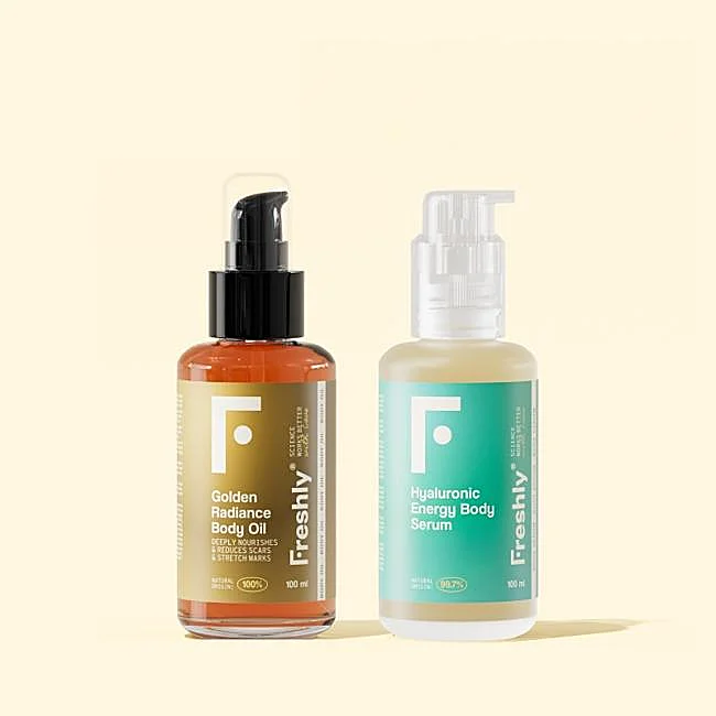 Routine pour les jambes fatiguées de Freshly Cosmetics.