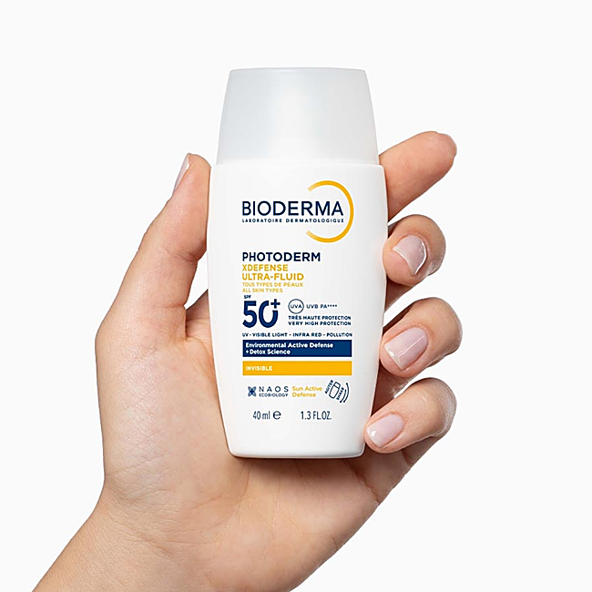 Photoderm XDefense Ultra-Fluide SPF50+ Invisible de Bioderma (21,95 euros).