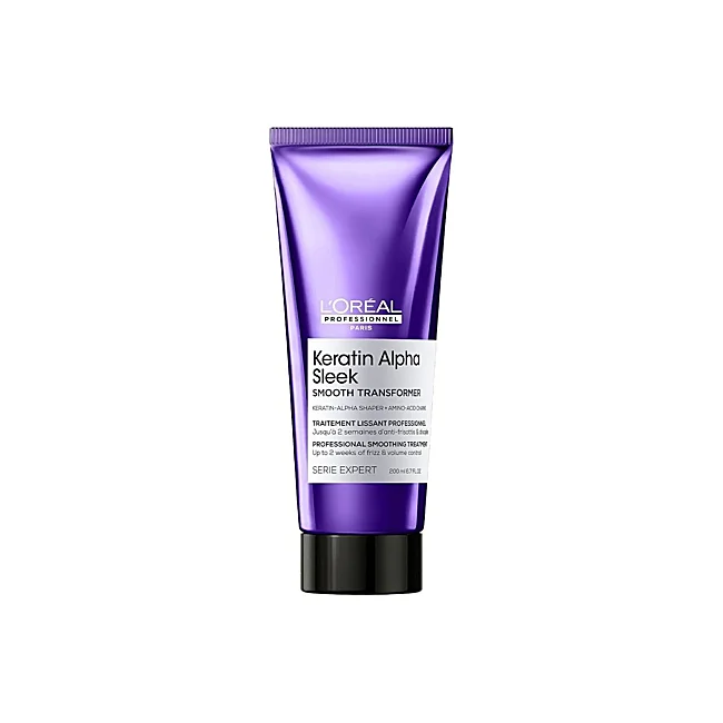 Transformateur lisse et lisse Keratin Alpha de L'Oréal Professionnel.
