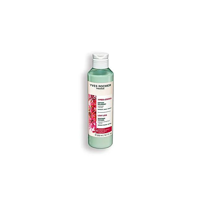 Gel rafraîchissant pour les jambes fatiguées d'Yves Rocher.
