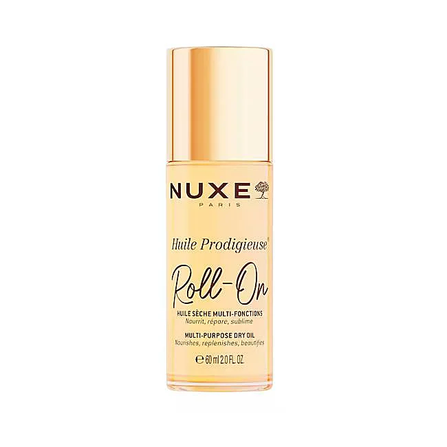 Huile sèche Nuxe Prodigieuse au format roll-on de Nuxe.