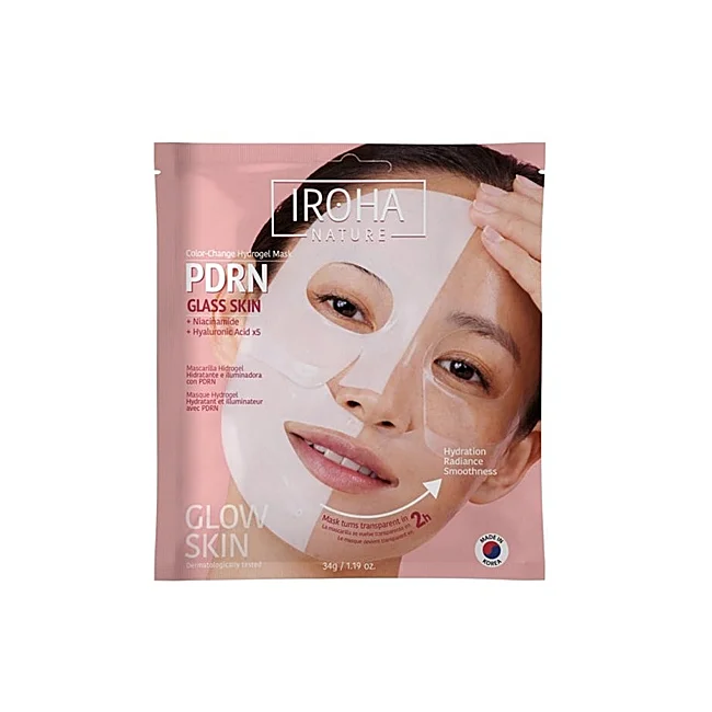 Masque pour la peau en verre PDRN par Iroha Nature.