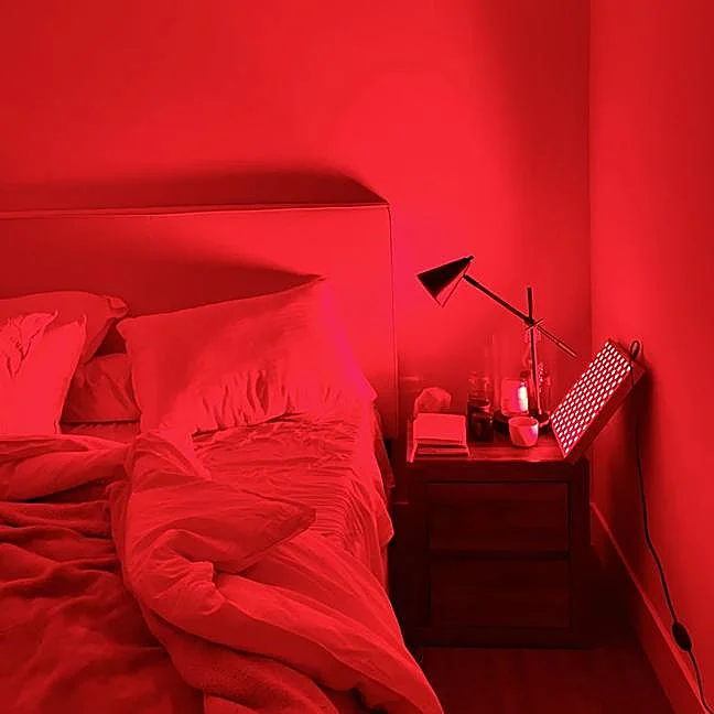 Le feu rouge pour dormir.