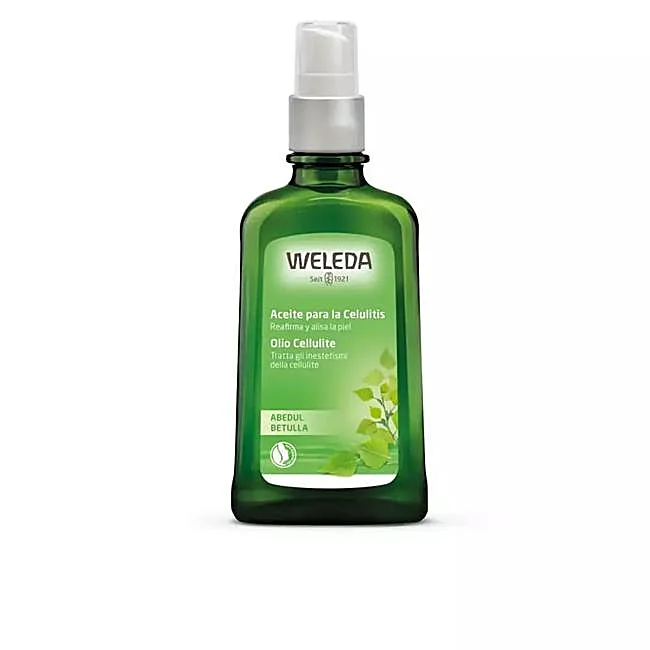 Huile de Bouleau Weleda pour la Cellulite.