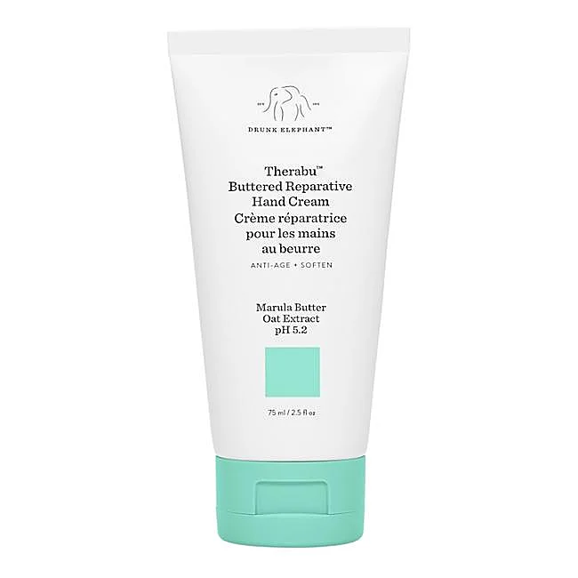 Crème réparatrice pour les mains beurrée Drunk Elephant Therabu™.