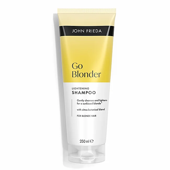 Shampooing clarifiant Go Blonder de John Frieda.