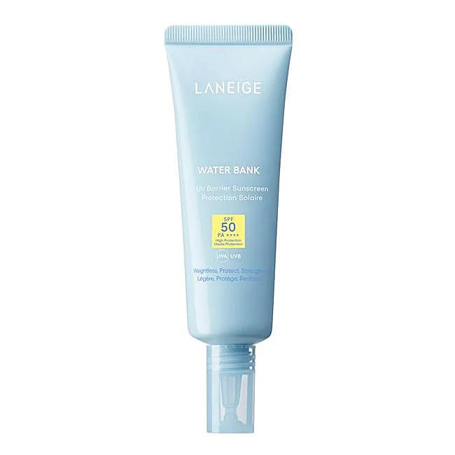 Laneige Water Bank Écran solaire barrière UV SPF50.