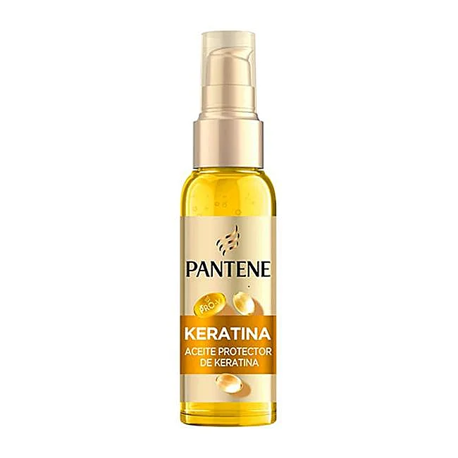 L'huile Pantene Pro-V répare et protège la vitamine E.