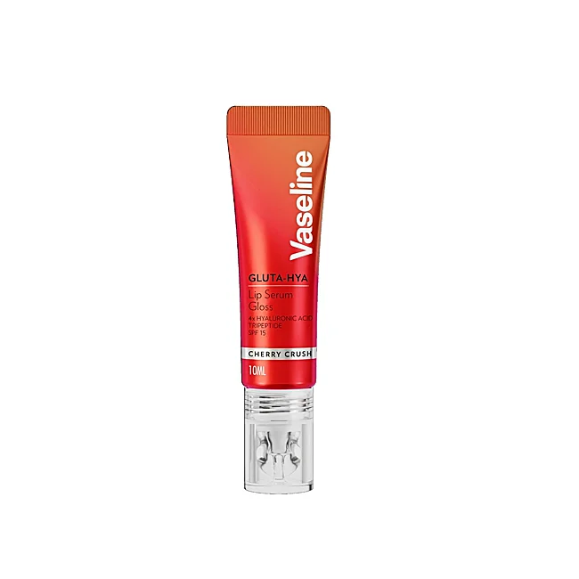 Sérum à lèvres brillant Gluta-Hya SPF15 de Vaseline.