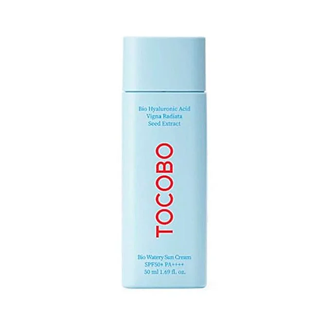 Crème Solaire Aqueuse Tocobo Bio.