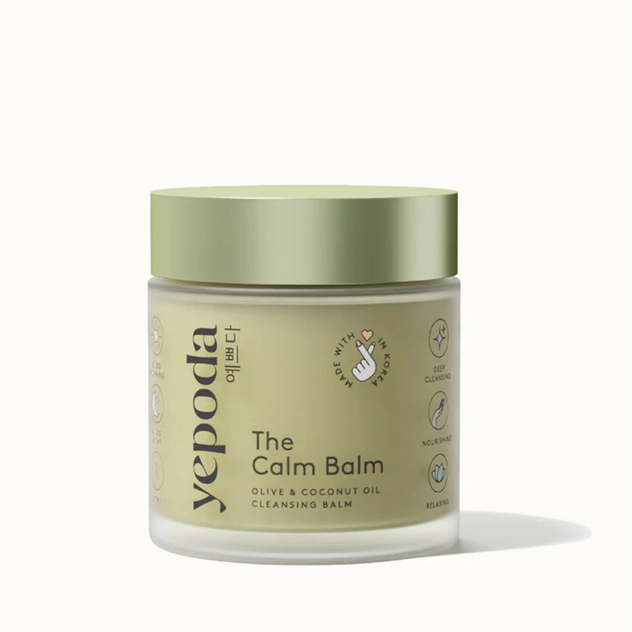 Baume nettoyant Yepoda The Calm Balm.