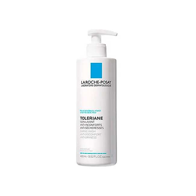 Nettoyant visage Anti-Inconforts Toleriane Son Lavant de La Roche Posay.