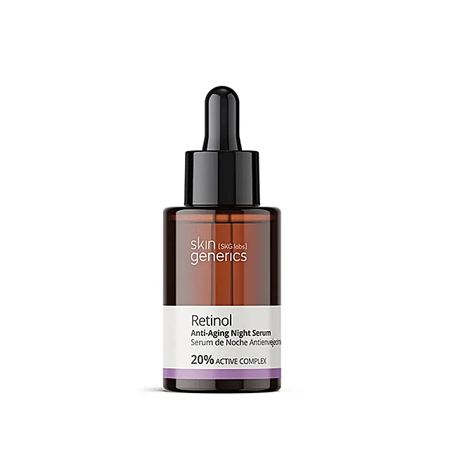Sérum de nuit anti-âge au rétinol de Skin Generics.