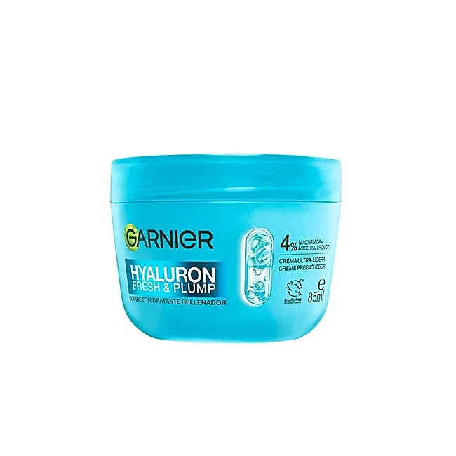 Garnier Hyaluron Fresh & Plump Sorbet hydratant.