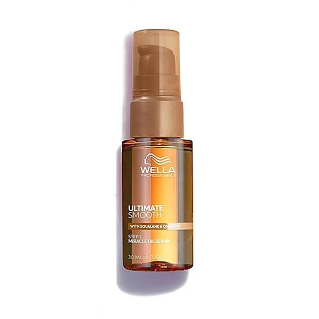 Sérum à l'huile miracle lisse ultime Wella Professionals.