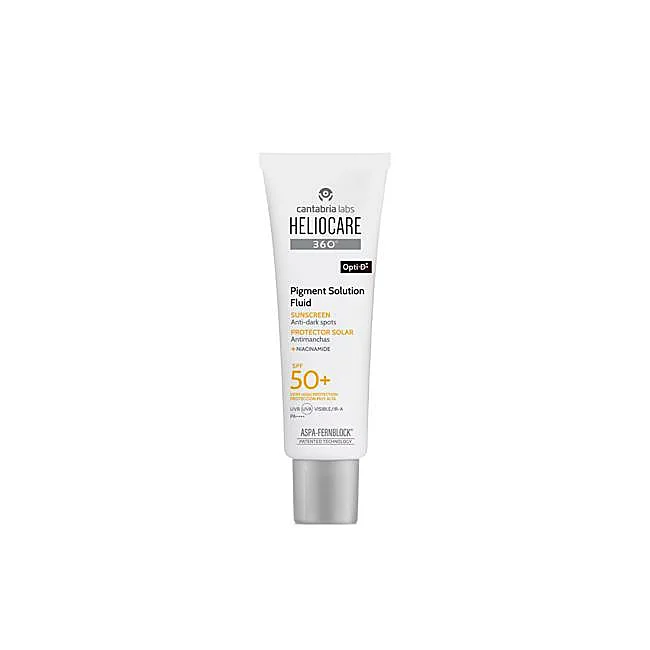 Crème solaire Pigment Solution Fluid de Cantabria Labs (26,75 euros).