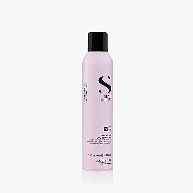Shampooing sec texturant Semi di Lino d'Alfaparf.