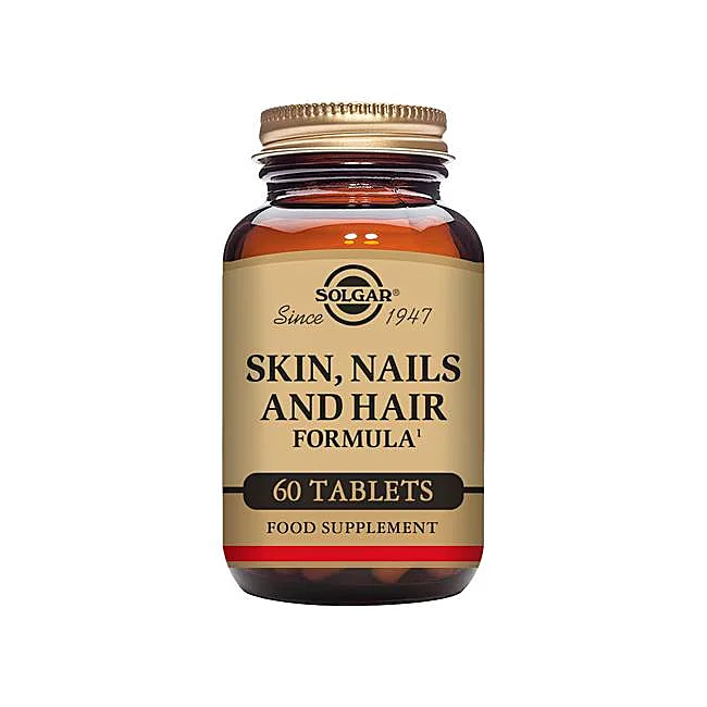 Suppléments Solgar pour cheveux, peau et ongles.