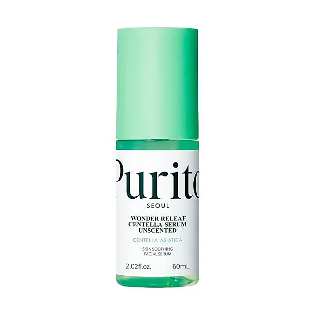 Sérum Centella Purito Wonder Releaf non parfumé.