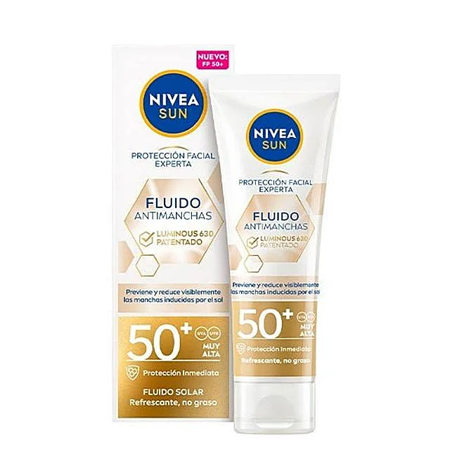 Nivea Sun UV Facial Anti-Tache Lumineux630 SPF50+.