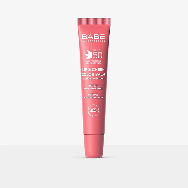 Lèvres et joues SPF50 des Laboratorios Babé.