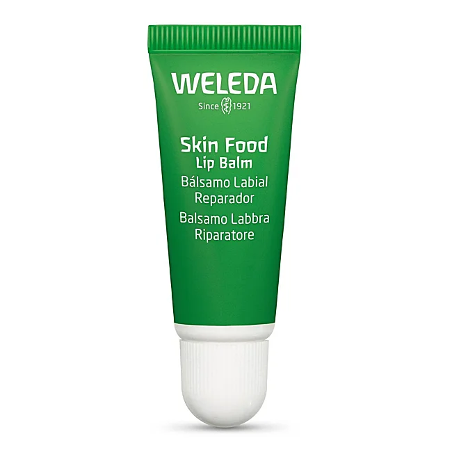 Baume à lèvres Weleda.