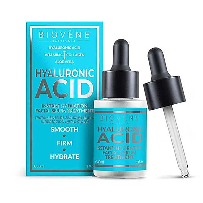 Sérum anti-âge à l'acide hyaluronique Biòvene.
